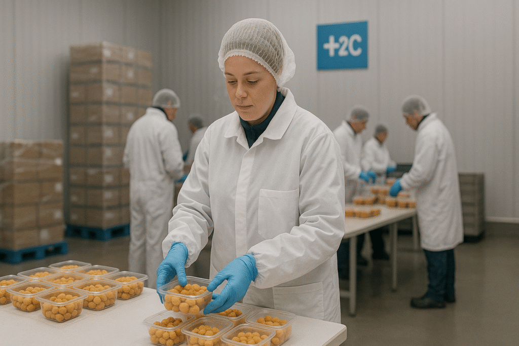 Lucrător Linie Producție Snaksuri – Coenen